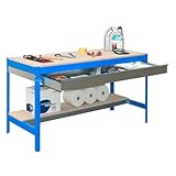 Simon Rack Mesa de Trabajo Taller, 400 kg...