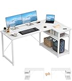 TRIUMPHKEY Escritorio Esquinero en L de...