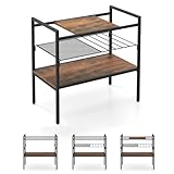 LIFEZEAL Mesa Auxiliar de 3 Niveles,...