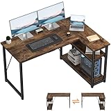 TRIUMPHKEY Escritorio Esquinero en L de...